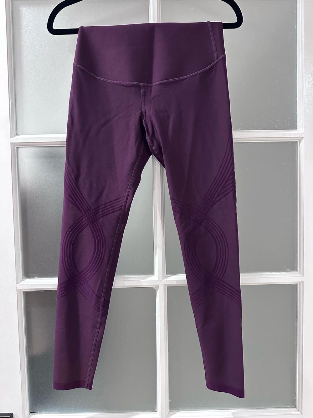 Fanka Body Sculpt Leggings Midnight Purple Medium New Without Tags